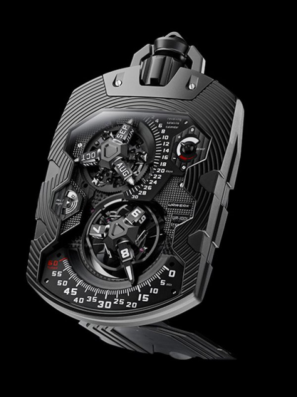 Swiss timepiece, URWERK watch, UR-1001