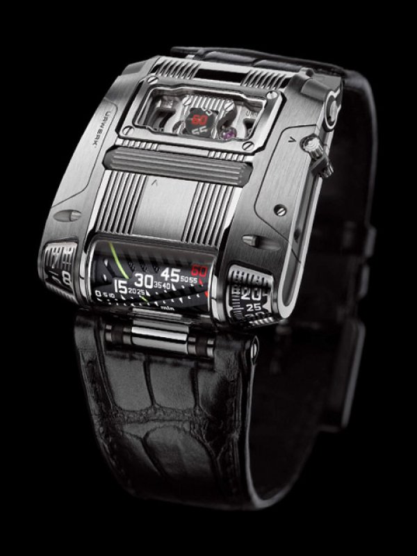 Swiss timepiece, linear display watch, UR-111C